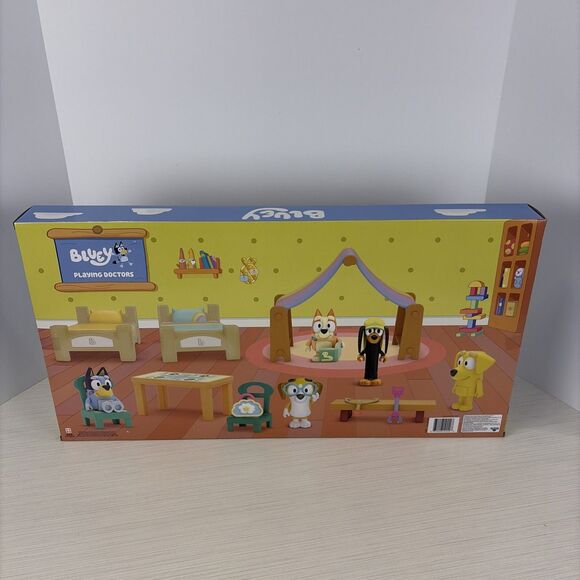 Bluey Playing Doctors Playset 3+ Bluey, Bingo Lucky Snickers & Honey NEW - Picture 8 of 8